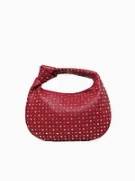 Brigitte Studded Large Red