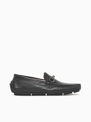 Taso Black Leather