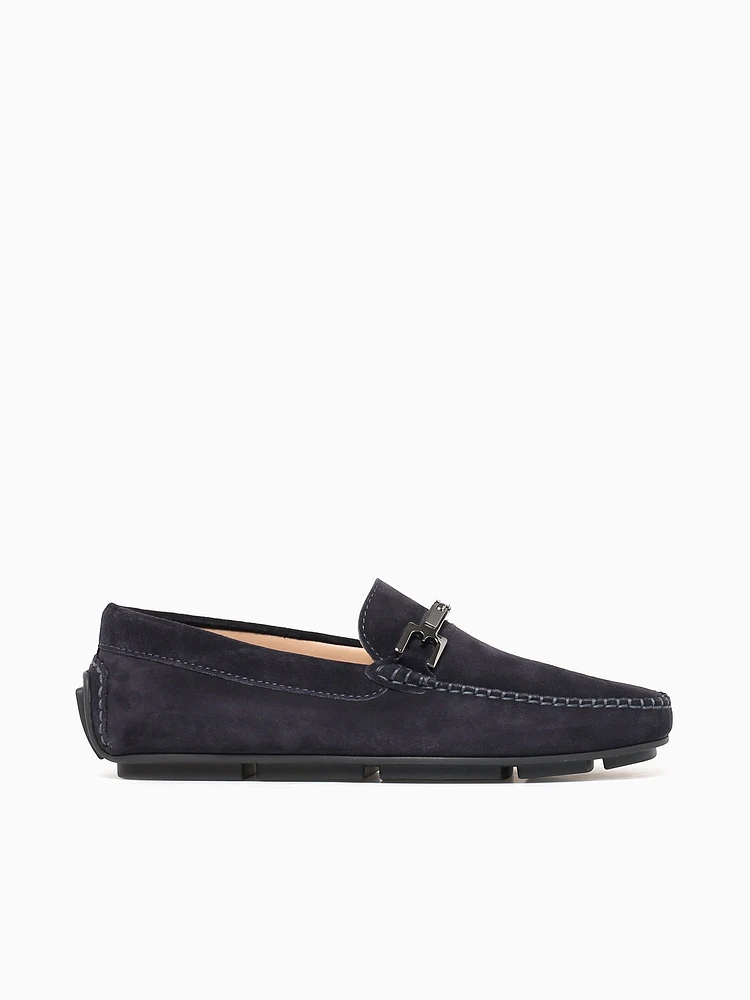 Taso Navy Suede