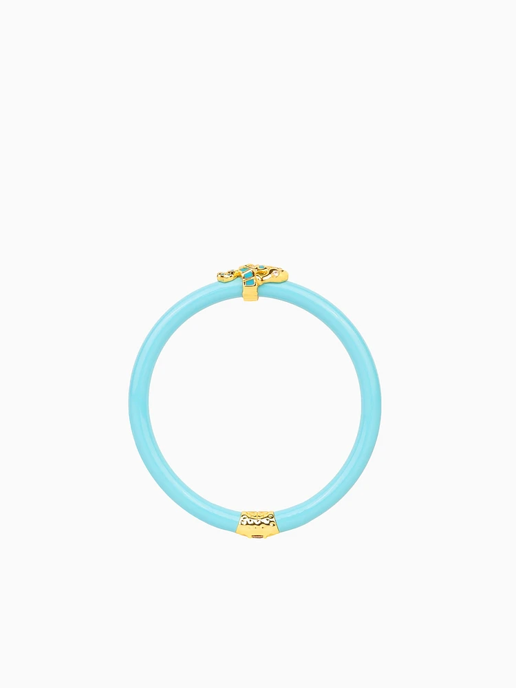 Fauna Seahorse All Weather Bangle (AWB) - Turquoise