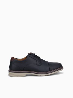 Norwalk Cap Toe 13368010 Blk Crazy Hors