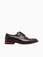 Rucci Cap Toe 13384001 Black Leather