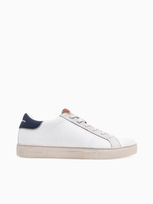 Low Top Essential White Leather
