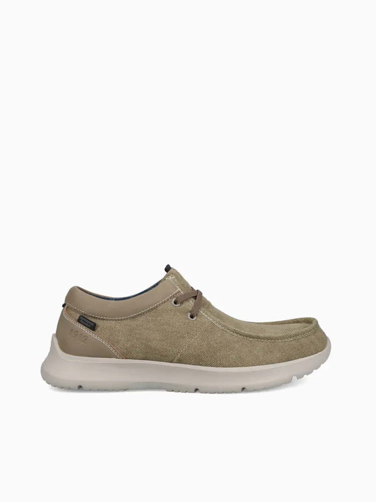 Bushwalker Moc Toe Stone Canvas