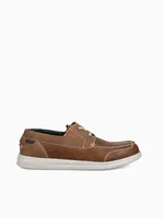 Brewski Moc Toe Boat Tan Man Made