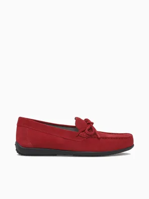 U Ascanio Dk.red Suede