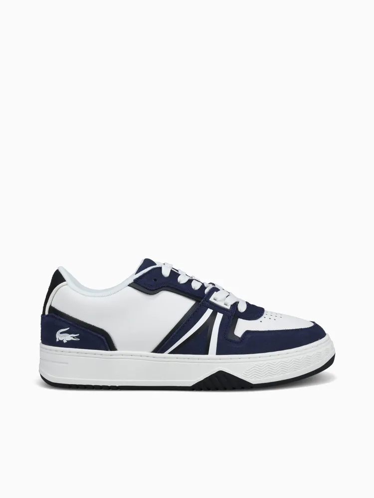 L001 White Navy leather