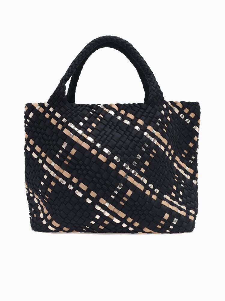 Woven Tote Black