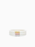Three Kings All Weather Bangles (AWB) - Ivory