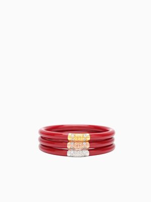 Three Kings All Weather Bangles (AWB) - Red