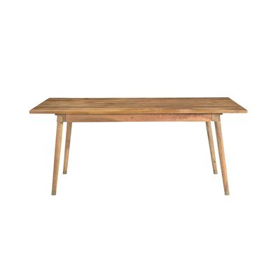Clio -Seat Dining Table in Light Honey Finish