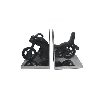Bike Style Bookends Set
