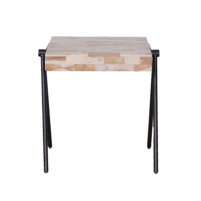 Taula Side Table in Natural Finish—Tall