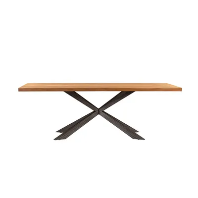 Pierce 8-Seat Dining Table in Natural Oak