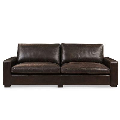 Cigar -Seater Leather Sofa