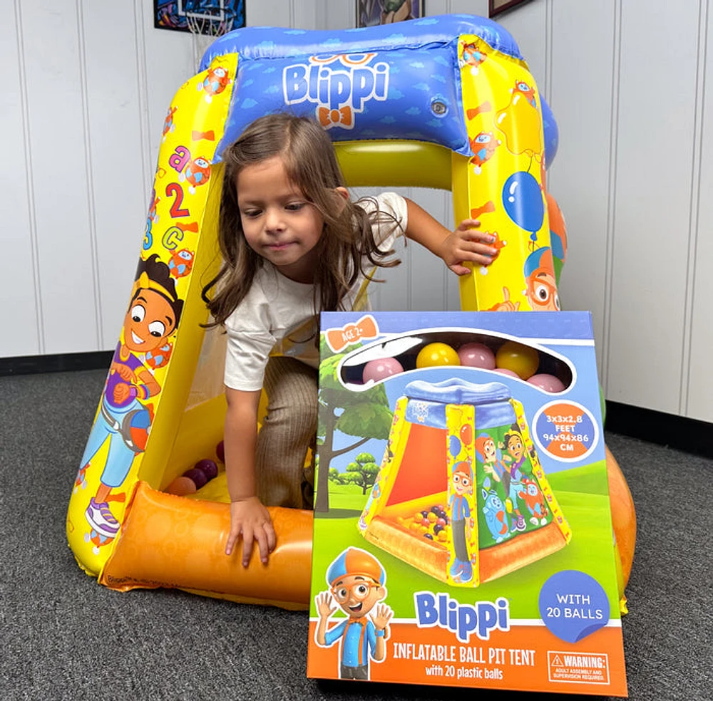 Blippi Inflatable Ball Pit Tent