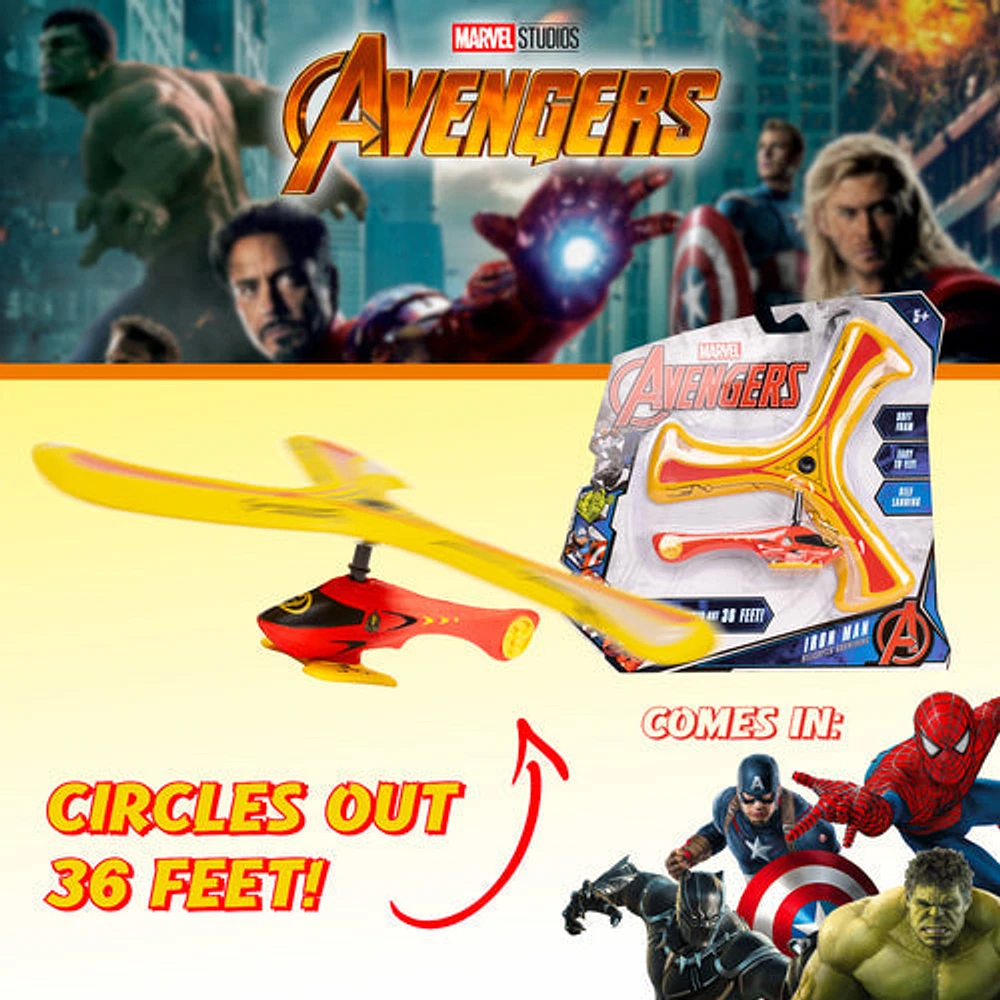 Iron Man Helicopter Boomerang