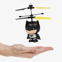 Hélicoptère à grande tête d'OVNI de figurine volante de 3,5 pouces de Batman sous licence DC