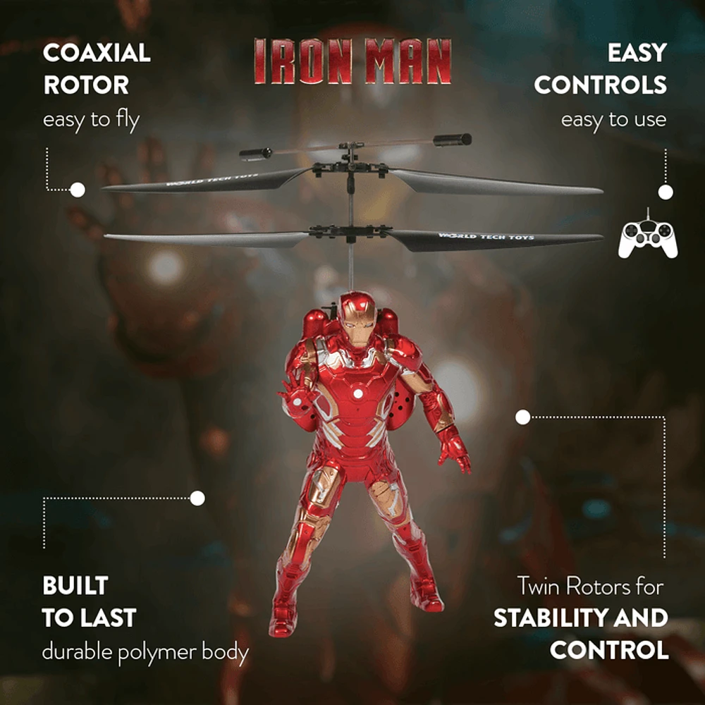 Figurine volante Iron Man RC