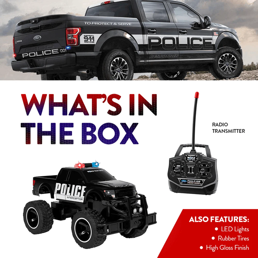 Ford F-150 Police 1:14 RTR Monster Truck électrique RC