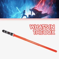 Retractable Electric Light-Up Laser Sword