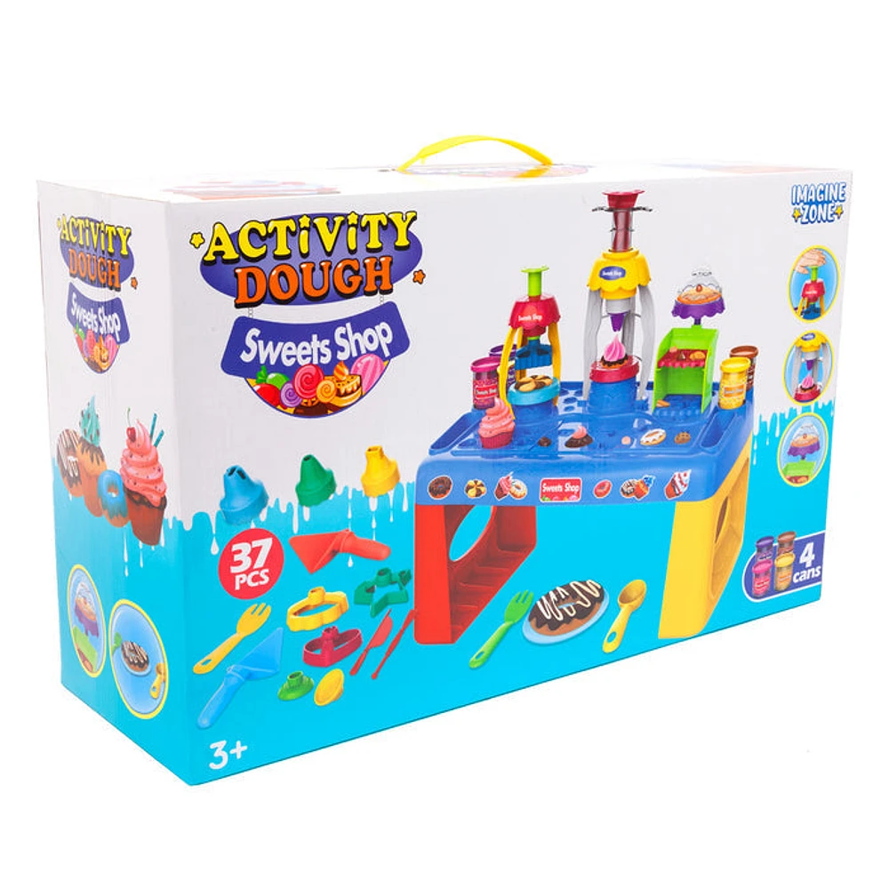 Activity Dough Sweets Shop 37 Piece Playset