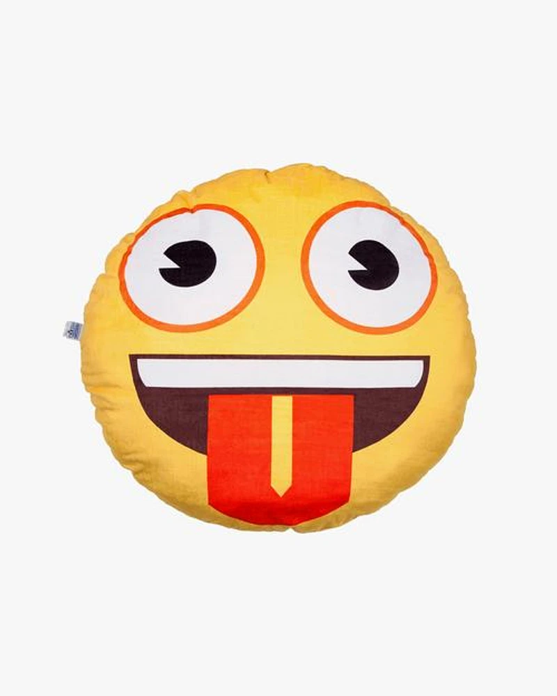 Crazy Face Emoji Plush