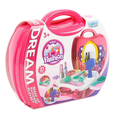 21 Piece Dream Make Up Suitcase Playset