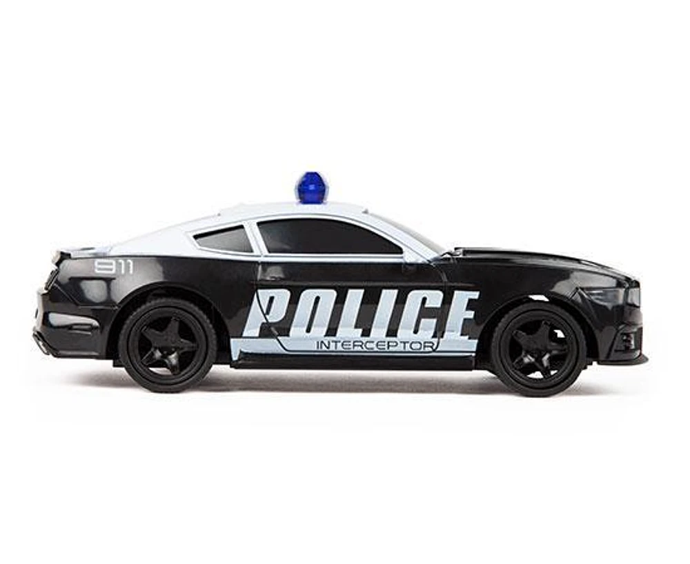 World Tech Toys Ford Mustang 1:24 RTR Voiture de police électrique RC