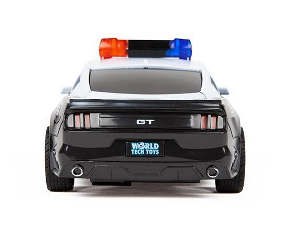 World Tech Toys Ford Mustang 1:24 RTR Voiture de police électrique RC