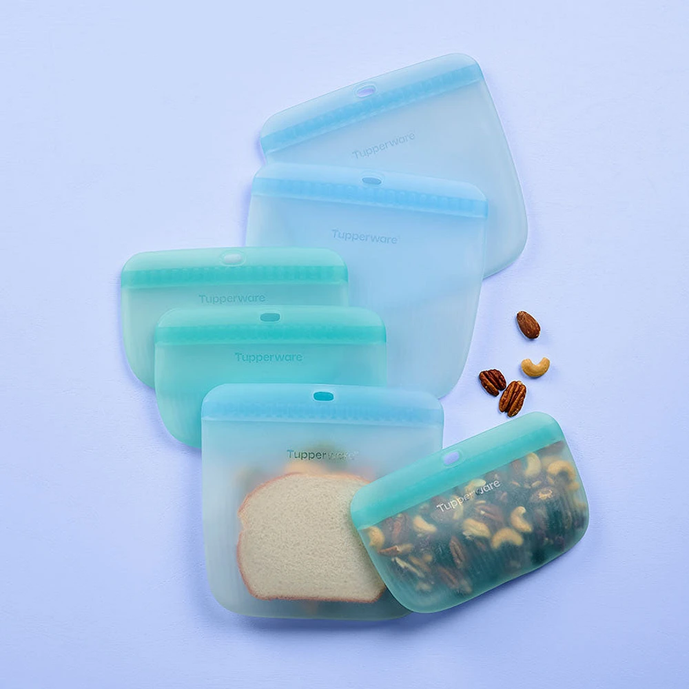 Sac mince en silicone ultime | Ensemble déjeuner