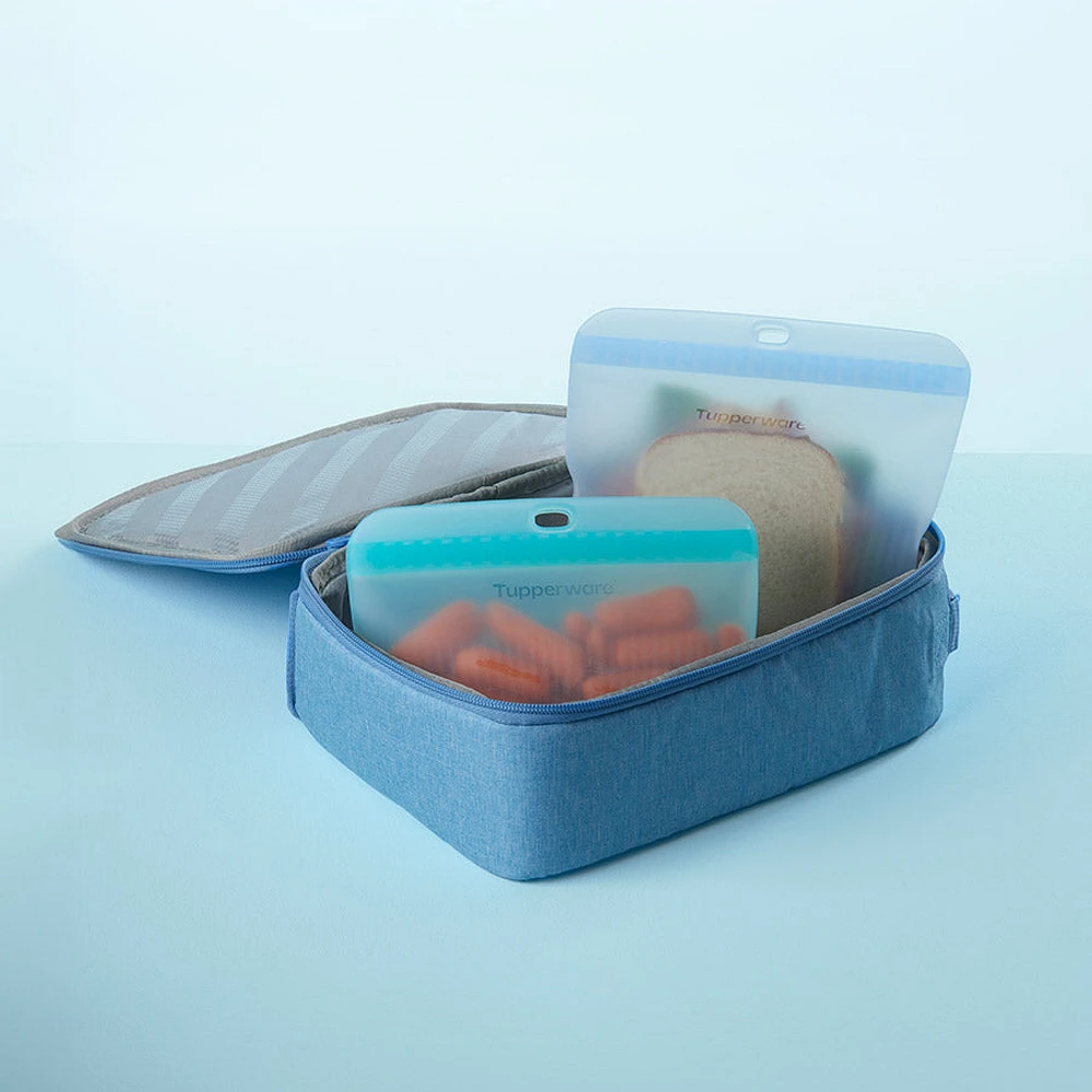 Sac mince en silicone ultime | Ensemble déjeuner