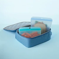 Sac mince en silicone ultime | Ensemble déjeuner