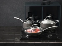 Sauteuse Chef Series II avec couvercle en verre | 5 pintes / 4,8 L