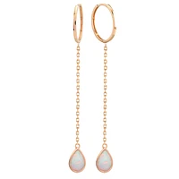 Pending Opal Hoops