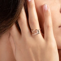 Shiny Hug Ring
