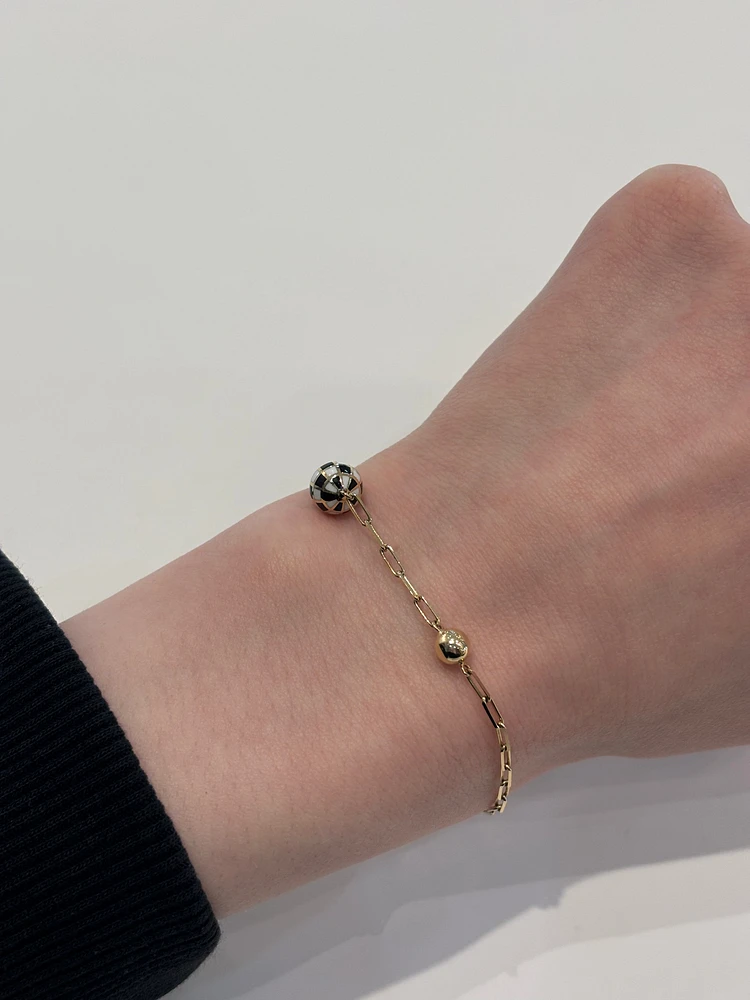 Retro Globe Bracelet