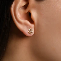 Dazzling Clover Earring