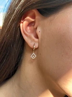 Shamrock Celestial Earring