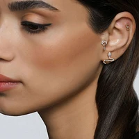 Snake Diamond  Piercing -Single
