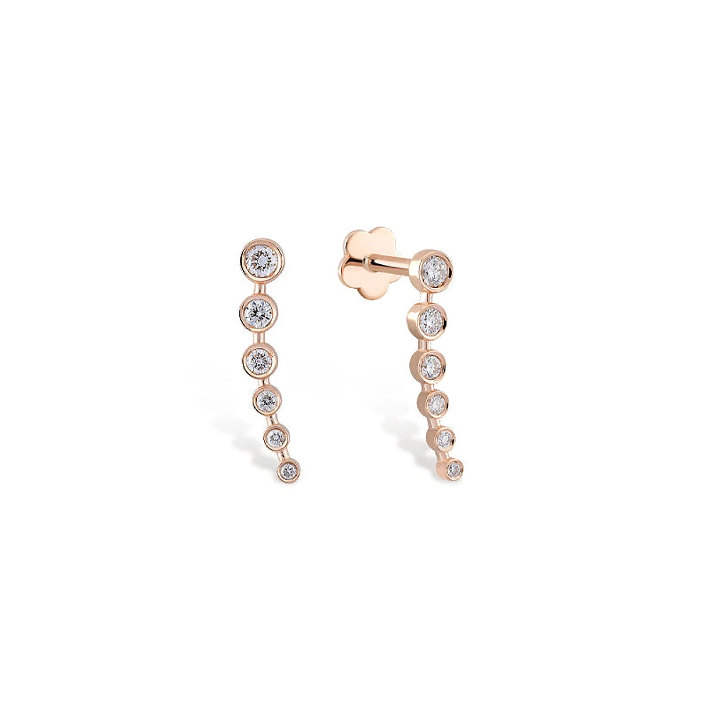 Curve Diamond Fall Piercing -Single