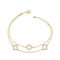2line Glowing Clover Bracelet