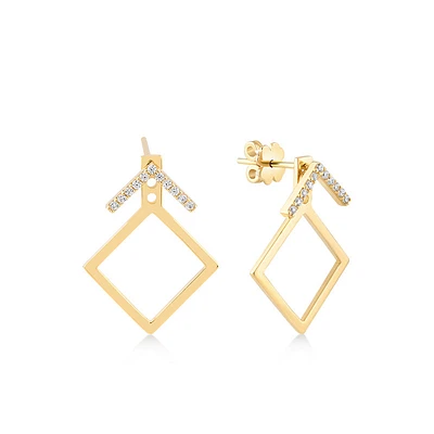 Elegant Angles Earring