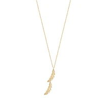 Double Feather Pendant