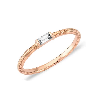 Dainty Bagutte Ring - Spring