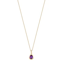 Amethyst Aurora Pendant
