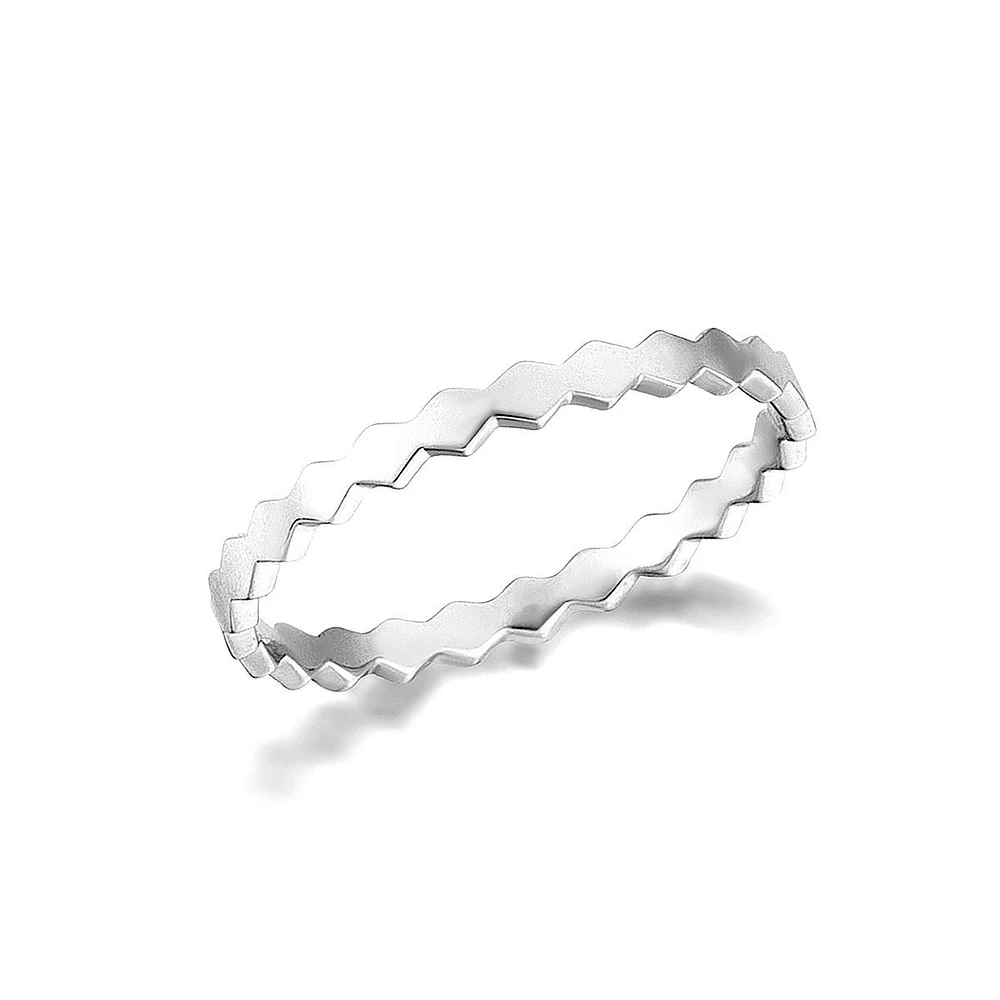 Wave Stacker Ring
