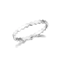 Wave Stacker Ring