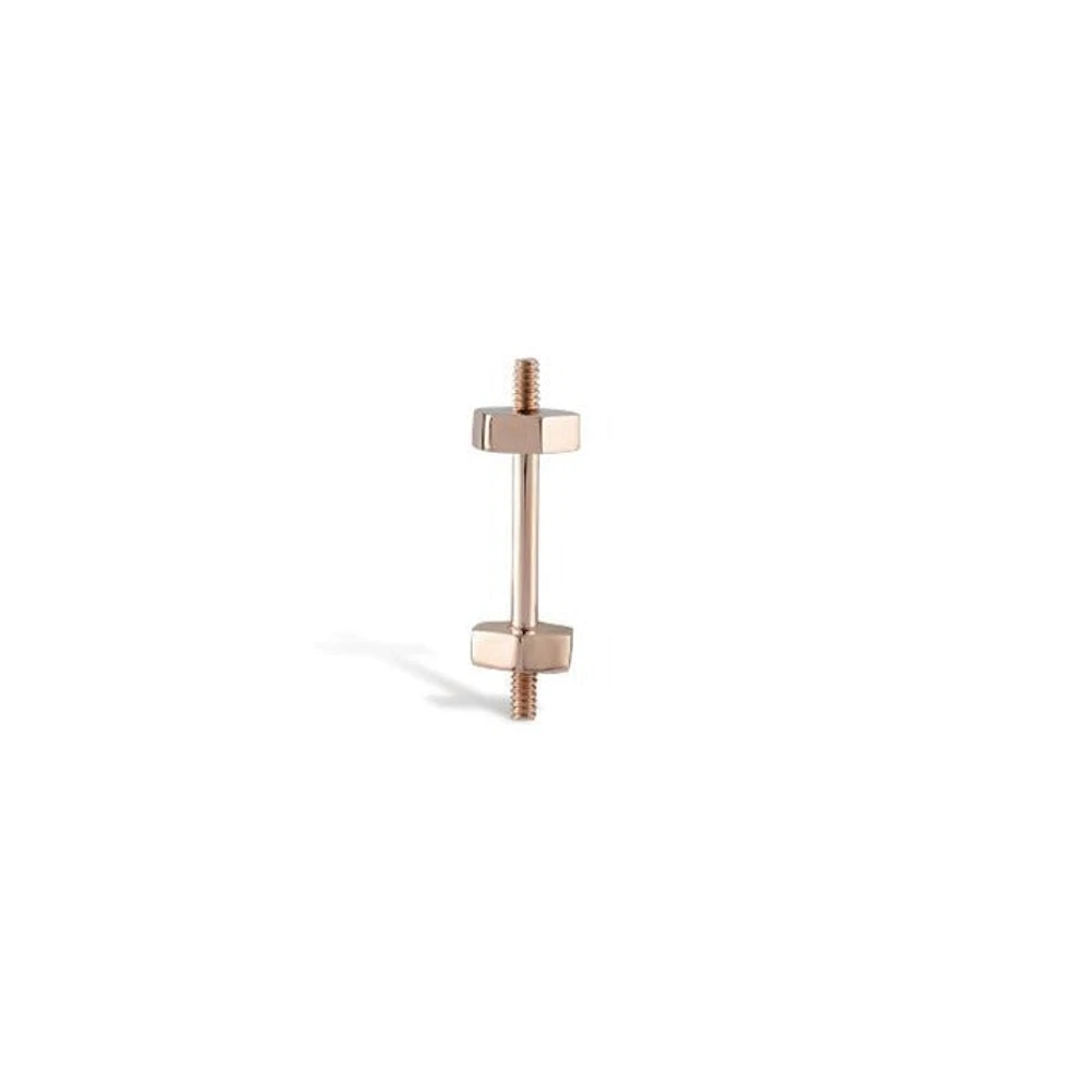 Lifted Weight Nipple Piercing -Single