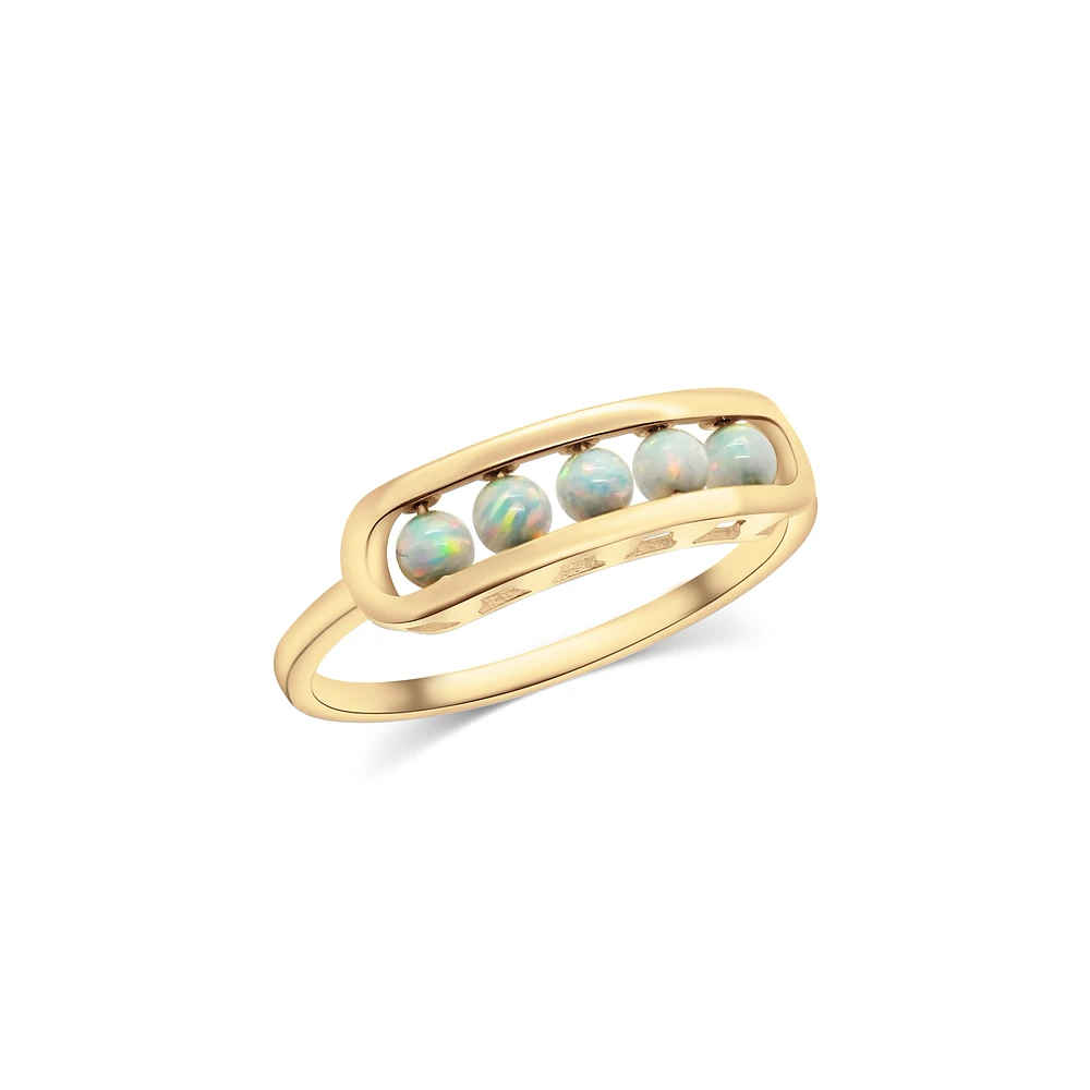 Opal Symphony Ring